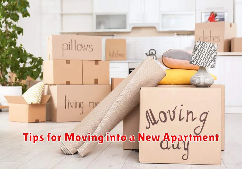 Tips for Moving into a New Apartment